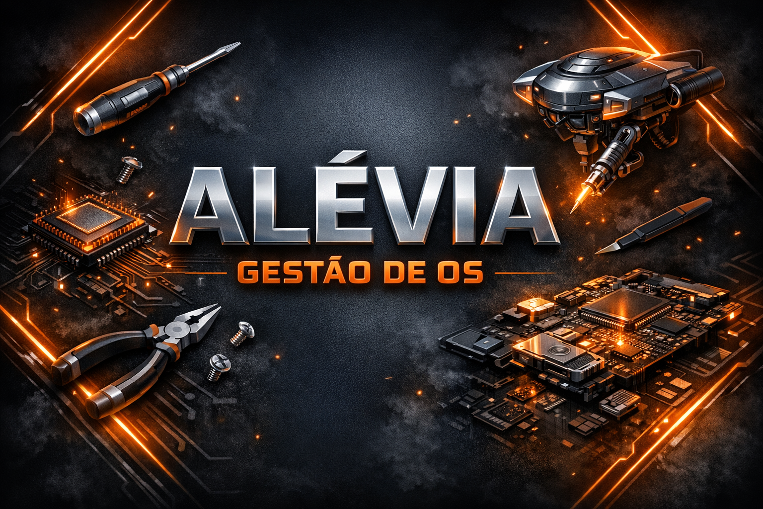 Capa do Alévia Gestão de OS